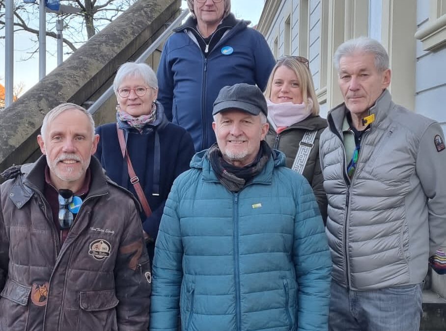 Freie Wähler Ludwigsburg auf der Demo gegen Rechts