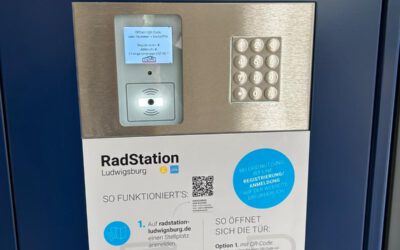 Unser Stadtrat Hans-Peter Peifer war am Dienstag, den 08.07.2025 bei der Eröffnung der neuen Radstation der Stadt Ludwigsburg am Favoritepark dabei!